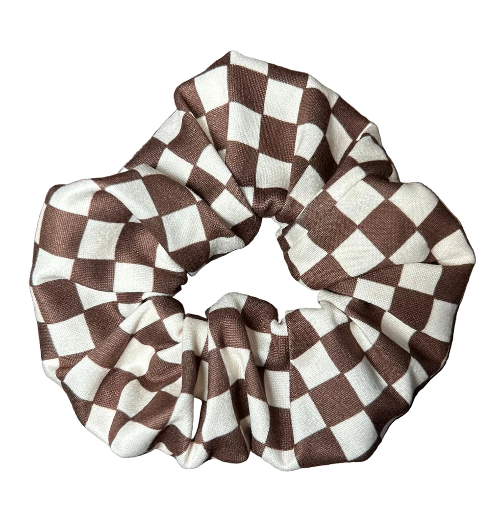 Brown Checkered